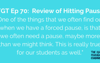 YGT 70: Book Review of Hitting Pause