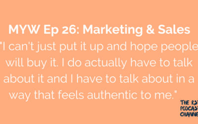 MYW 26: Marketing & Sales