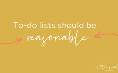 YGT 210: Creating a Reasonable To-Do List