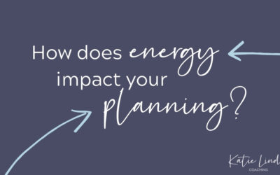 YGT 214: Weekly Planning Based on Energy Levels