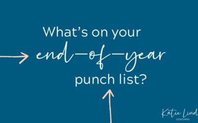 YGT 401: Creating an End-of-the-Year Punch List